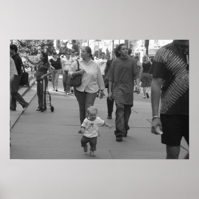 Pôster Eu Amo Nova York (Frente)