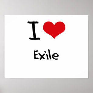 Pôster Eu amo o exilado