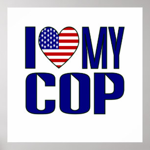 Pôster Eu Amo O Meu Policial