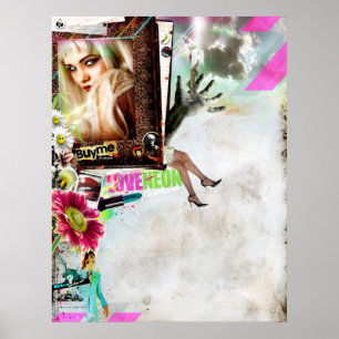 Pôster eu amo o NÉON