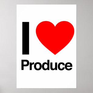 Pôster eu amo o produto