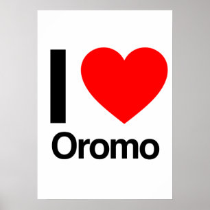 Pôster eu amo oromo