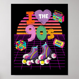 Poster Eu Amo Os Anos 90 Professores dos Anos 90 De Volta