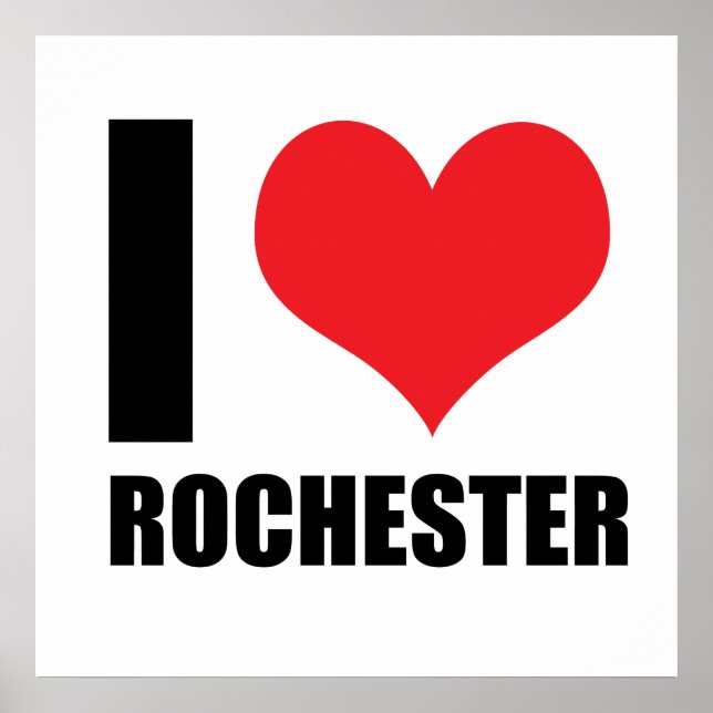 Poster Eu amo Rochester (Frente)