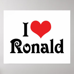 Pôster Eu Amo Ronald