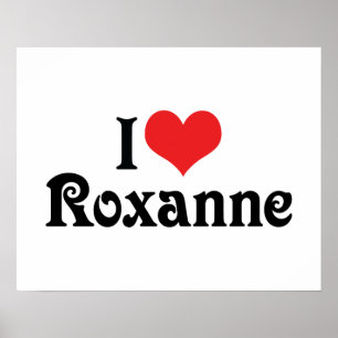 Poster Eu Amo Roxanne