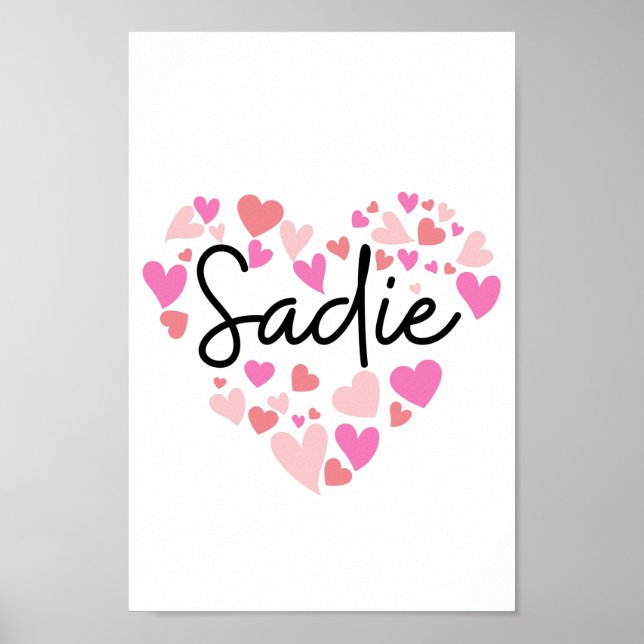 Poster Eu amo Sadie (Frente)