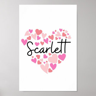 Poster Eu amo Scarlett