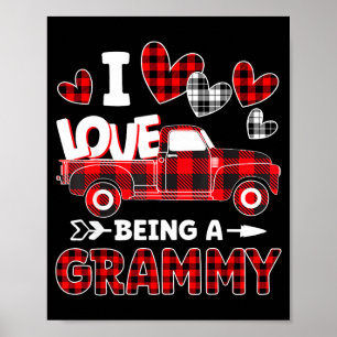 Poster Eu amo ser um dia das mães do grammy valentine