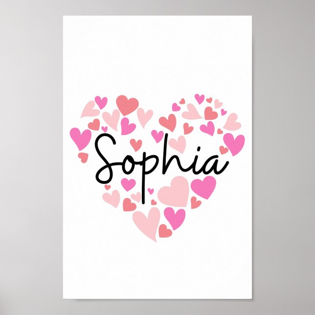 Poster Eu amo Sophia (Frente)