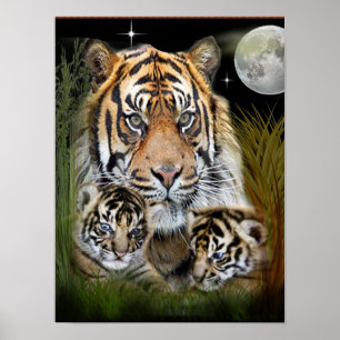 Poster Eu amo Tigers