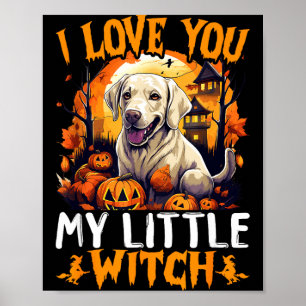 Poster Eu amo você minha pequena bruxa