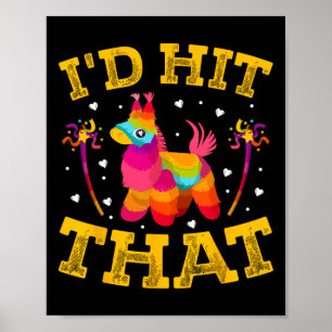 Poster Eu atingiria aquela mulher do Partido Mexicano que