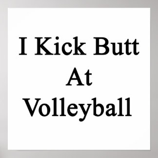 Pôster Eu Bumbum No Voleibol