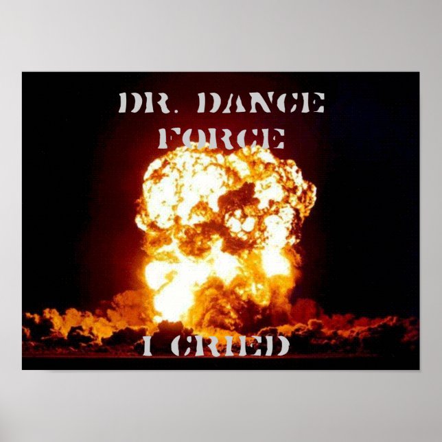 Pôster Eu Chorei (Frente)