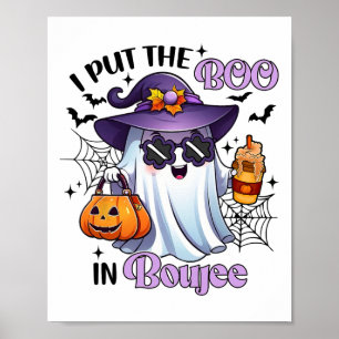 Poster Eu Coloquei O Boo Na Cabeça Do Dia de as Bruxas en