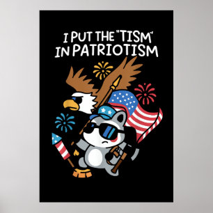 Poster Eu Coloquei o Tismo no Águia Atlética Patriota
