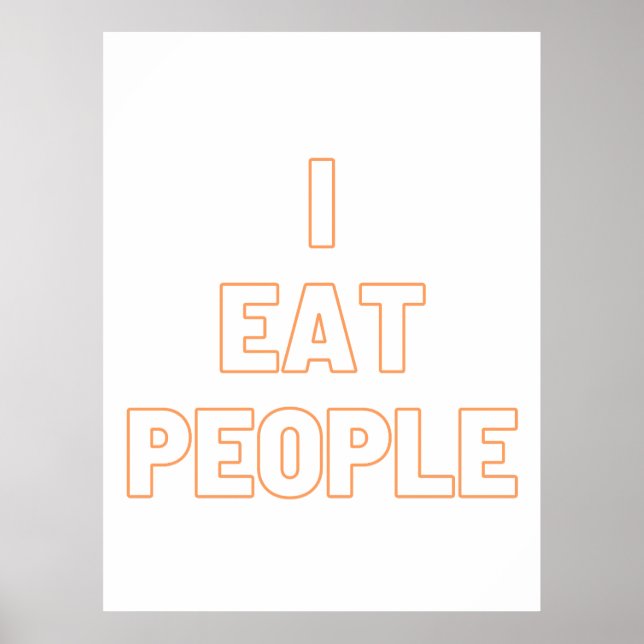 Poster eu como pessoas (Frente)