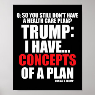 Poster Eu... Conceitos Do Plano De Votação Trump 2024