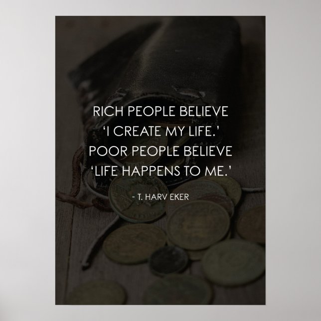 Poster Eu Crio Que Minha Vida vs Vida Acontece Comigo (Frente)