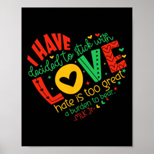 Poster Eu Decidi Ficar Com O Histor Negro Do Amor