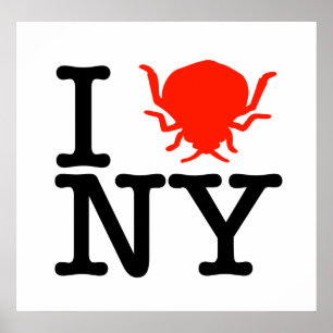 Poster Eu desinseto New York