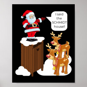 Poster Eu Disse Que Os Papais noeis De Xmas De Diversão D