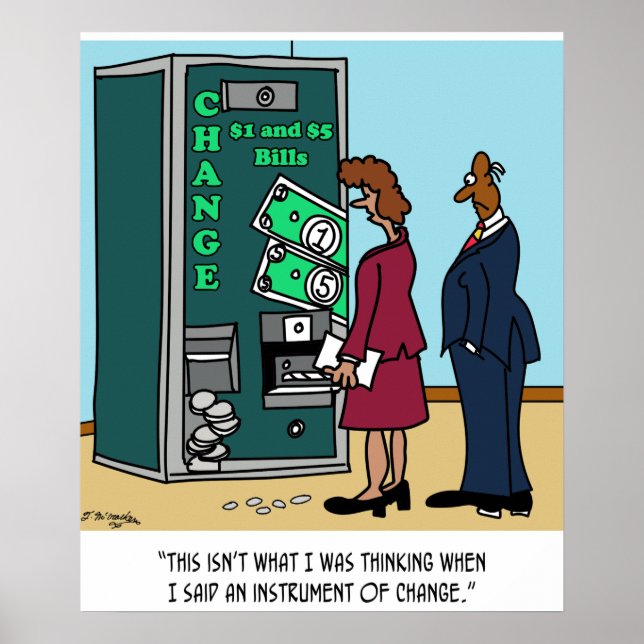 Poster Eu disse que queria um instrumento de mudança (Frente)