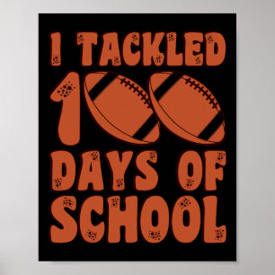 Poster Eu Encontrei 100 Dias De Futebol Escolar Para Rapa