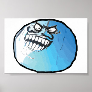 Pôster eu encontrei-me cara