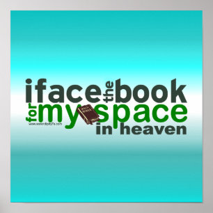 Poster Eu enfrento o livro para Myspace