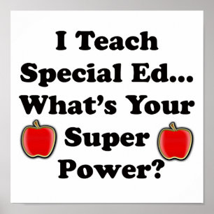 Poster Eu ensino Ed. especial