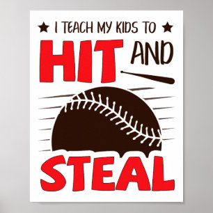Poster Eu Ensino Meus Filhos a Bater e Roubar Vender Mãe