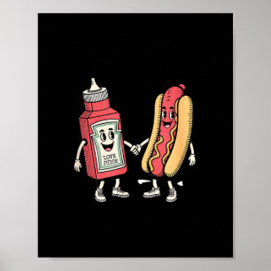 Poster Eu Esguicho Em Cachorro Quente Suculento Piada Eng
