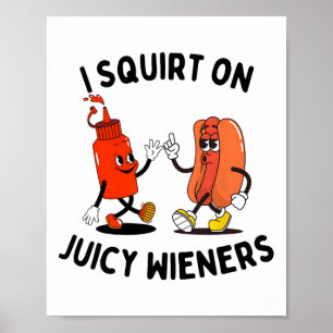 Poster Eu Esguicho Em Suculentos Com Engraçantes Cachorro