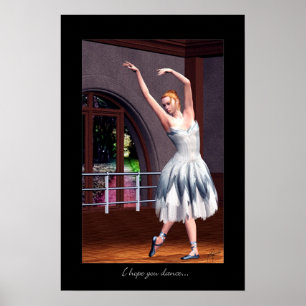 Poster Eu espero-o dança…