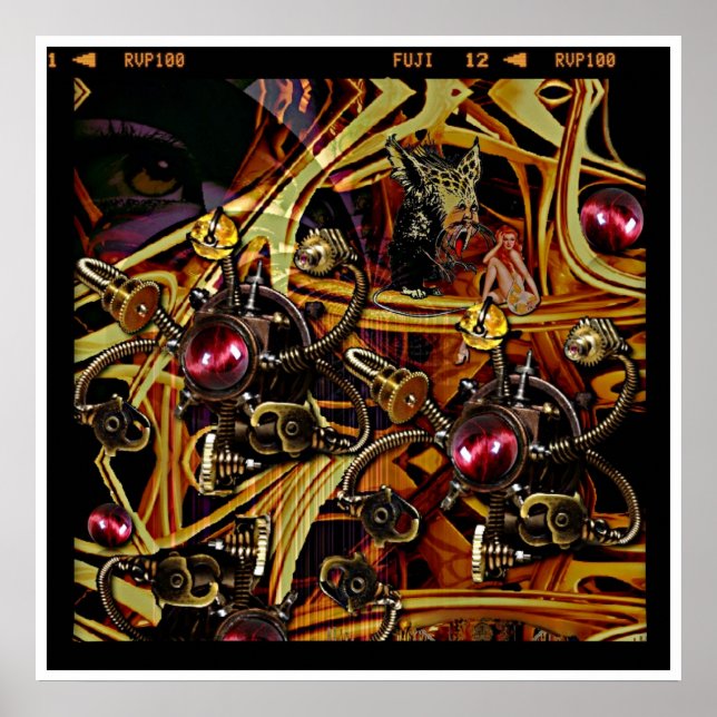 Pôster Eu Espio Com Meu Olho Pequeno (Frente)