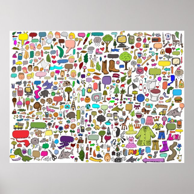 Pôster Eu espio com meu pequeno olho (Frente)