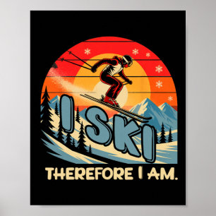 Poster Eu Esquio Portanto Eu Sou