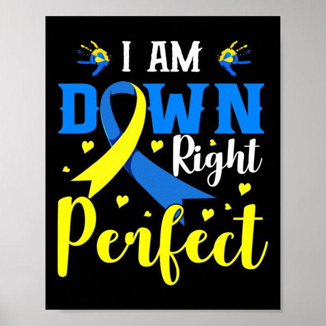 Poster Eu Estou Abaixo A Síndrome Perfeita Conhecimento F (Frente)