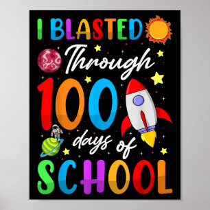 Poster Eu Explodi Por 100 Dias De Escola 100º Dia De Chá