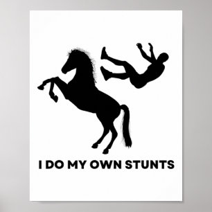 Poster Eu Faço Minhas Próprias Pedras - Horseback Andando