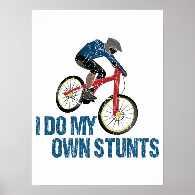 Poster Eu Faço Minhas Próprias Pedras Montanhosas Vintage (Frente)