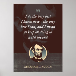 Poster Eu faço o melhor que sei.