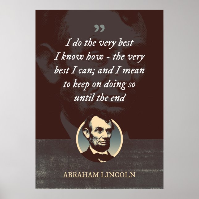 Poster Eu faço o melhor que sei. (Frente)