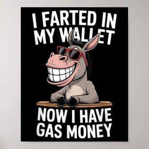 Poster Eu Fartei Minha Carteira Agora Tenho Dinheiro De G