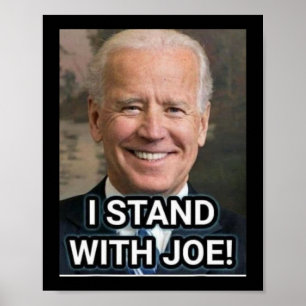 Poster Eu Fico Com Joe Biden1