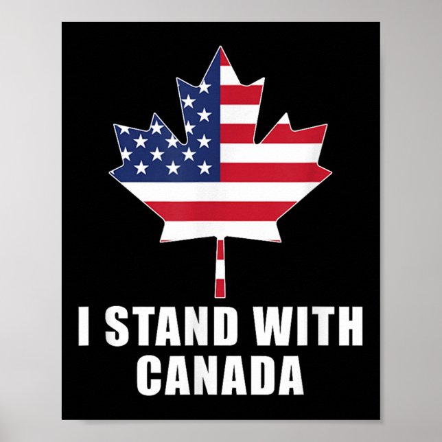 Poster Eu fico com o Canadá, América do Canadá, Canadá, b (Frente)