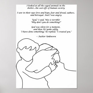 Poster Eu Fiz Algo Poema