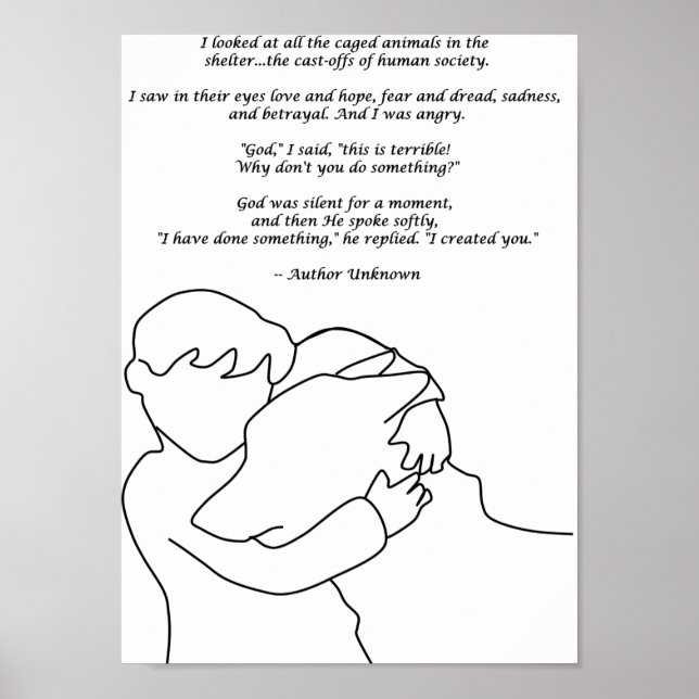 Poster Eu Fiz Algo Poema (Frente)